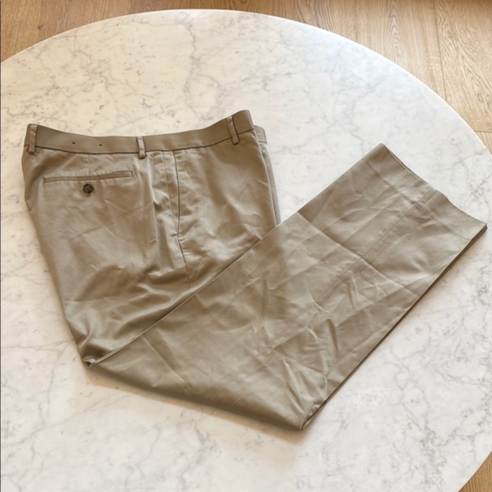 Banana Republic Mens Tan Slim Fit Chino Pants 36x32